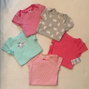 5 PACK BABY ONESIES